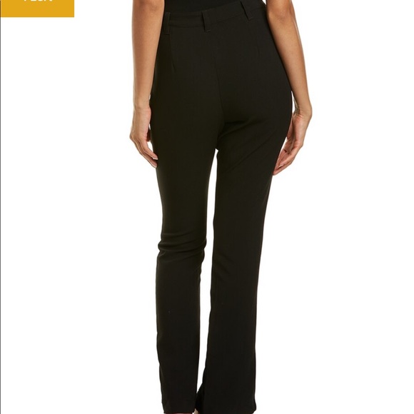 Weworewhat SLIT STRETCH HERRINGBONE TWILL PANT NWT - Picture 2 of 7